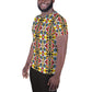 DMV 0246 Chic Boho All-Over Print Men's Athletic T-shirt