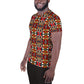 DMV 0208 Chic Boho All-Over Print Men's Athletic T-shirt