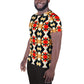 DMV 0138 Geo Boho All-Over Print Men's Athletic T-shirt