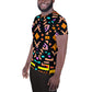 DMV 0147 Boho All-Over Print Men's Athletic T-shirt