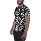 DMV 0140 Boho All-Over Print Men's Athletic T-shirt