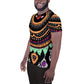 DMV 0180 Boho All-Over Print Men's Athletic T-shirt