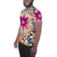 DMV 0307 Floral All-Over Print Men's Athletic T-shirt