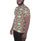 DMV 0184 Geo Boho All-Over Print Men's Athletic T-shirt