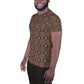 DMV 0198 Chic Boho All-Over Print Men's Athletic T-shirt