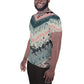 DMV 0306 Boho All-Over Print Men's Athletic T-shirt