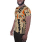 DMV 0202 Boho All-Over Print Men's Athletic T-shirt