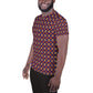 DMV 0199 Chic Boho All-Over Print Men's Athletic T-shirt