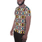 DMV 1853 Geo Boho All-Over Print Men's Athletic T-shirt