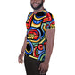 DMV 2041 Psy Art All-Over Print Men's Athletic T-shirt