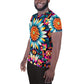 DMV 1414 Floral All-Over Print Men's Athletic T-shirt