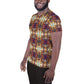 DMV 1804 Chic Boho All-Over Print Men's Athletic T-shirt