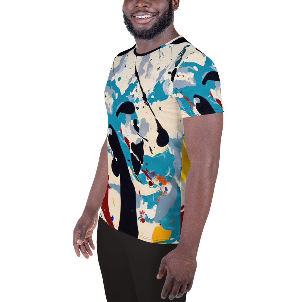 DMV 0603 Avant Garde All-Over Print Men's Athletic T-shirt