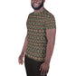 DMV 0818 Chic Boho All-Over Print Men's Athletic T-shirt