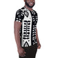 DMV 0009 Boho All-Over Print Men's Athletic T-shirt