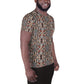 DMV 0274 Chic Boho All-Over Print Men's Athletic T-shirt