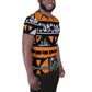 DMV 0115 Boho All-Over Print Men's Athletic T-shirt