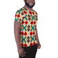 DMV 0129 Classic Boho All-Over Print Men's Athletic T-shirt