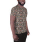 DMV 0131 Chic Boho All-Over Print Men's Athletic T-shirt