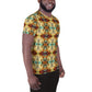 DMV 0123 Chic Boho All-Over Print Men's Athletic T-shirt