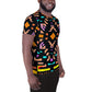 DMV 0147 Boho All-Over Print Men's Athletic T-shirt