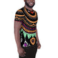 DMV 0180 Boho All-Over Print Men's Athletic T-shirt