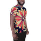 DMV 1525 Floral All-Over Print Men's Athletic T-shirt