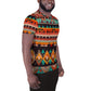 DMV 0415 Boho All-Over Print Men's Athletic T-shirt