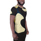 DMV 0421 Retro Art All-Over Print Men's Athletic T-shirt