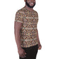 DMV 0432 Classic Boho All-Over Print Men's Athletic T-shirt