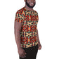 DMV 1041 Geo Boho All-Over Print Men's Athletic T-shirt