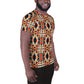 DMV 1138 Geo Boho All-Over Print Men's Athletic T-shirt