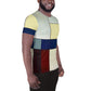 DMV 1438 Avant Garde All-Over Print Men's Athletic T-shirt