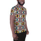 DMV 1853 Geo Boho All-Over Print Men's Athletic T-shirt