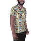 DMV 0533 Geo Boho All-Over Print Men's Athletic T-shirt