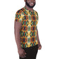 DMV 2005 Chic Boho All-Over Print Men's Athletic T-shirt