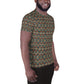 DMV 0818 Chic Boho All-Over Print Men's Athletic T-shirt