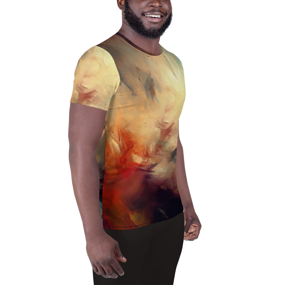 DMV 1833 Avant Garde All-Over Print Men's Athletic T-shirt