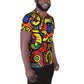 DMV 0565 Psy Art All-Over Print Men's Athletic T-shirt