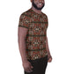 DMV 1530 Classic Boho All-Over Print Men's Athletic T-shirt