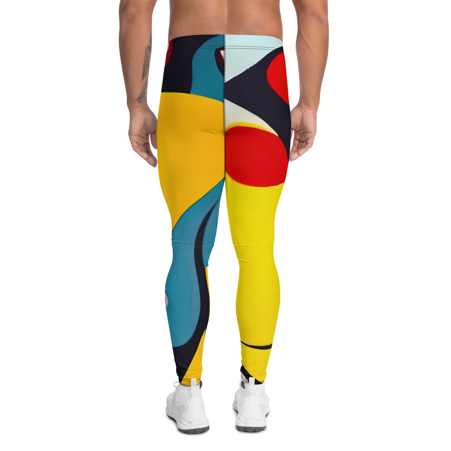 DMV 0037 Retro Art Men's Leggings