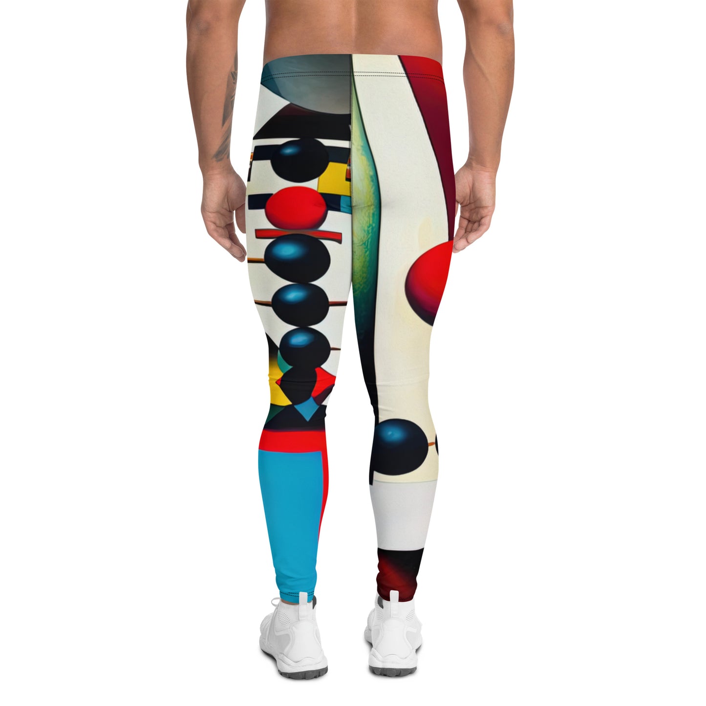 DMV 0055 Retro Art Men's Leggings