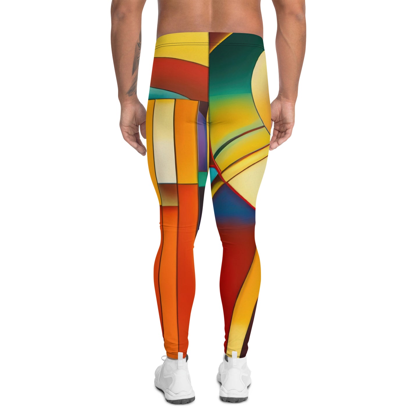 DMV 0048 Retro Art Men's Leggings