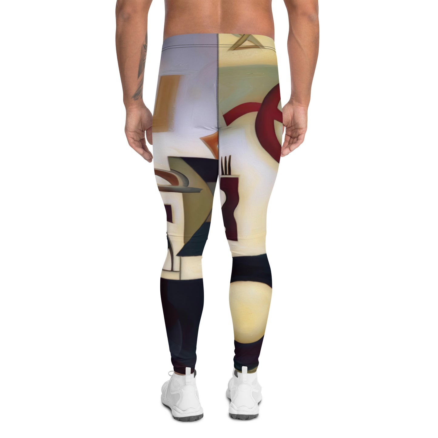 DMV 0083 Abstract Art Men's Leggings