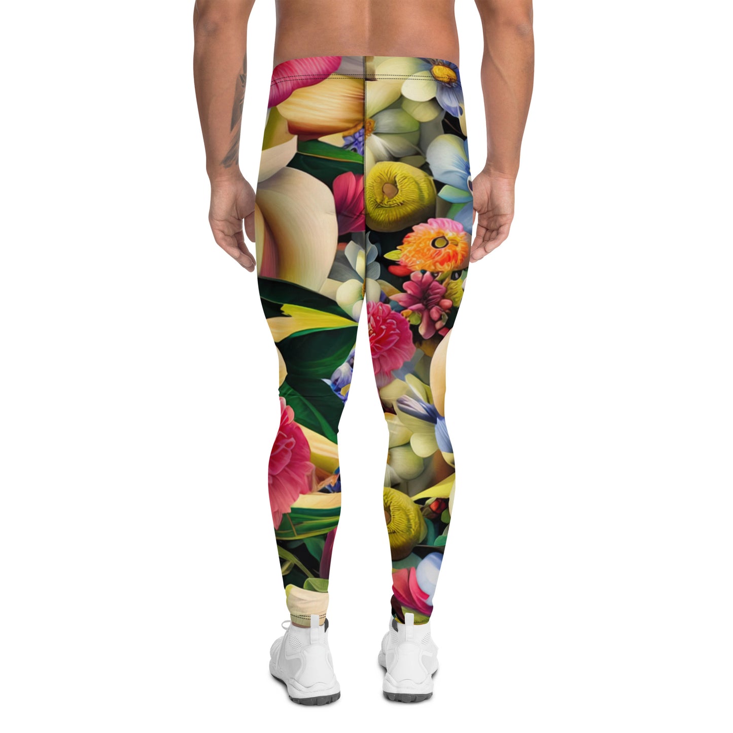 DMV 0088 Floral Men's Leggings