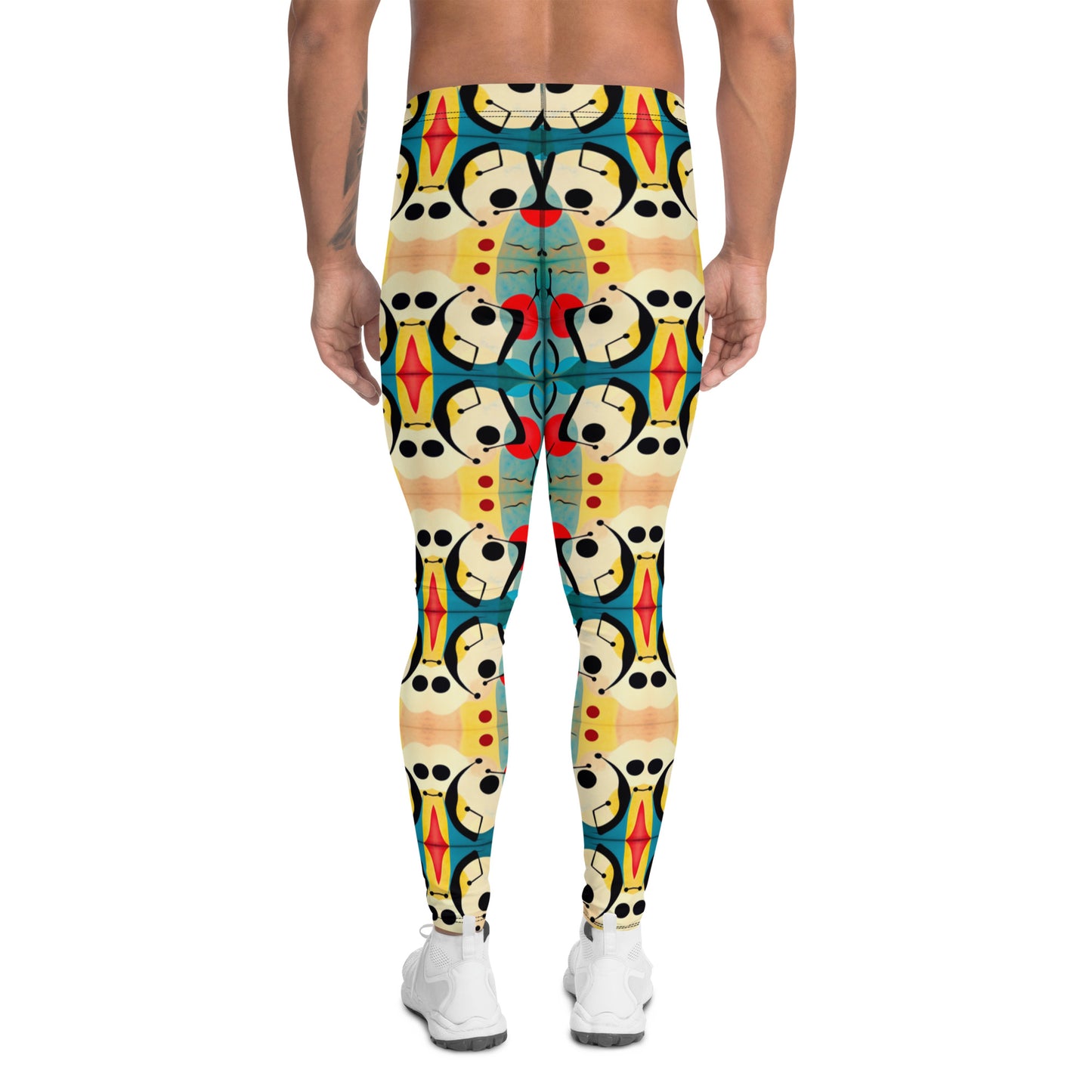 DMV 0044 Vintage Artsy Men's Leggings