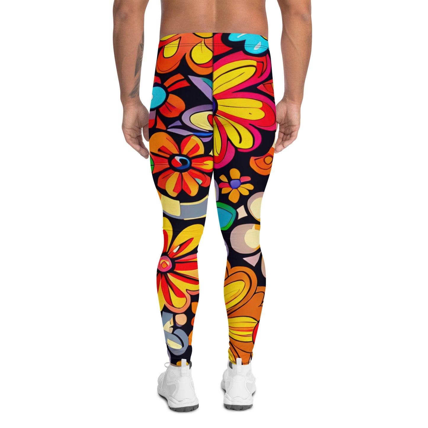 DMV 0018 Floral Men's Leggings