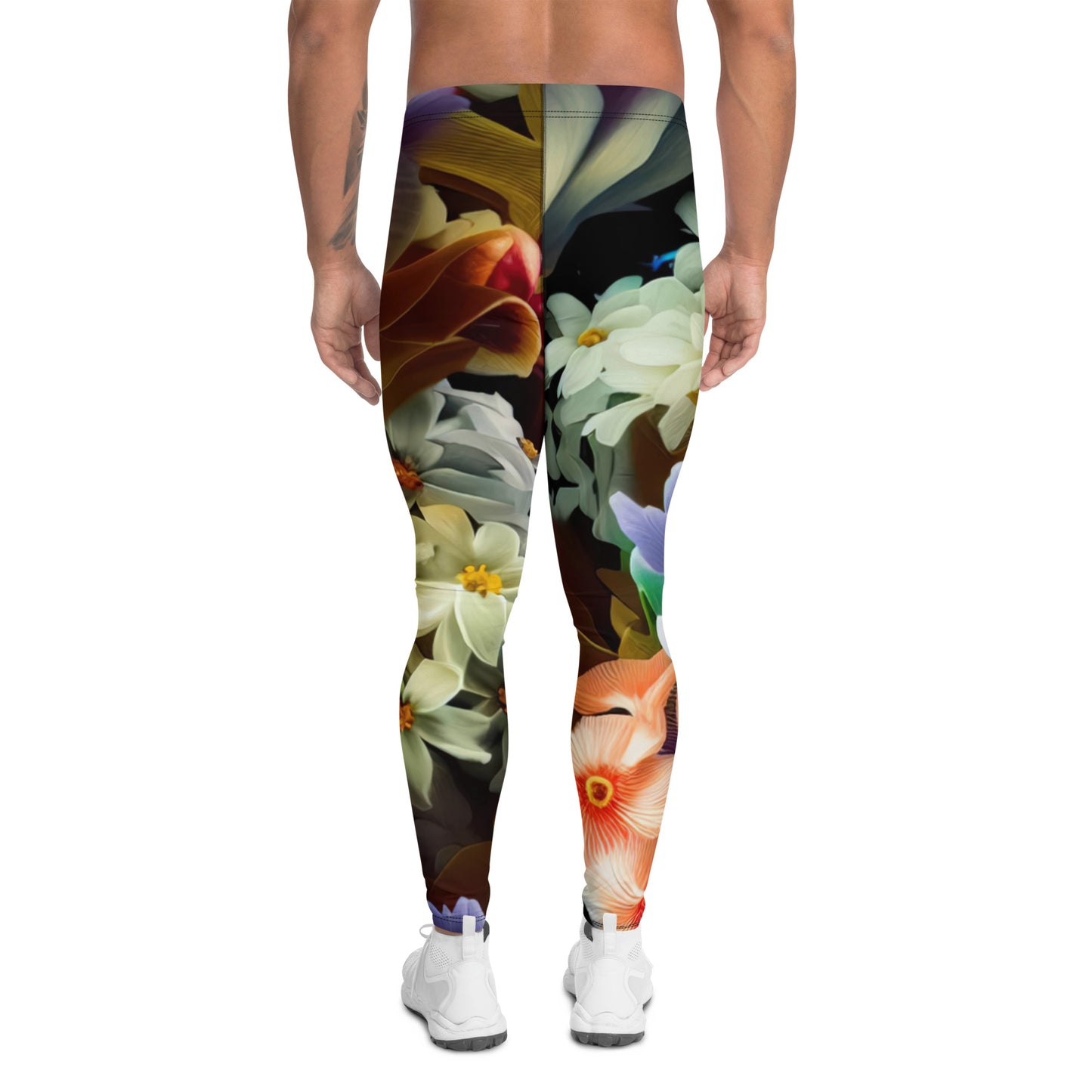 DMV 0125 Floral Men's Leggings