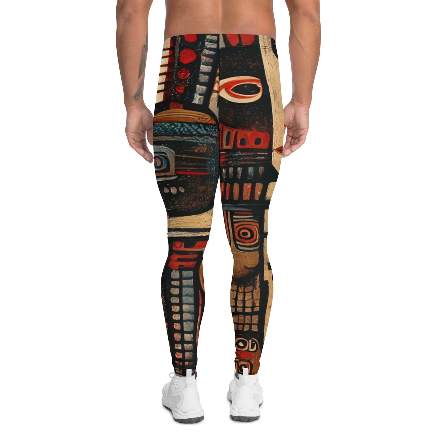 DMV 0256 Retro Art Men's Leggings