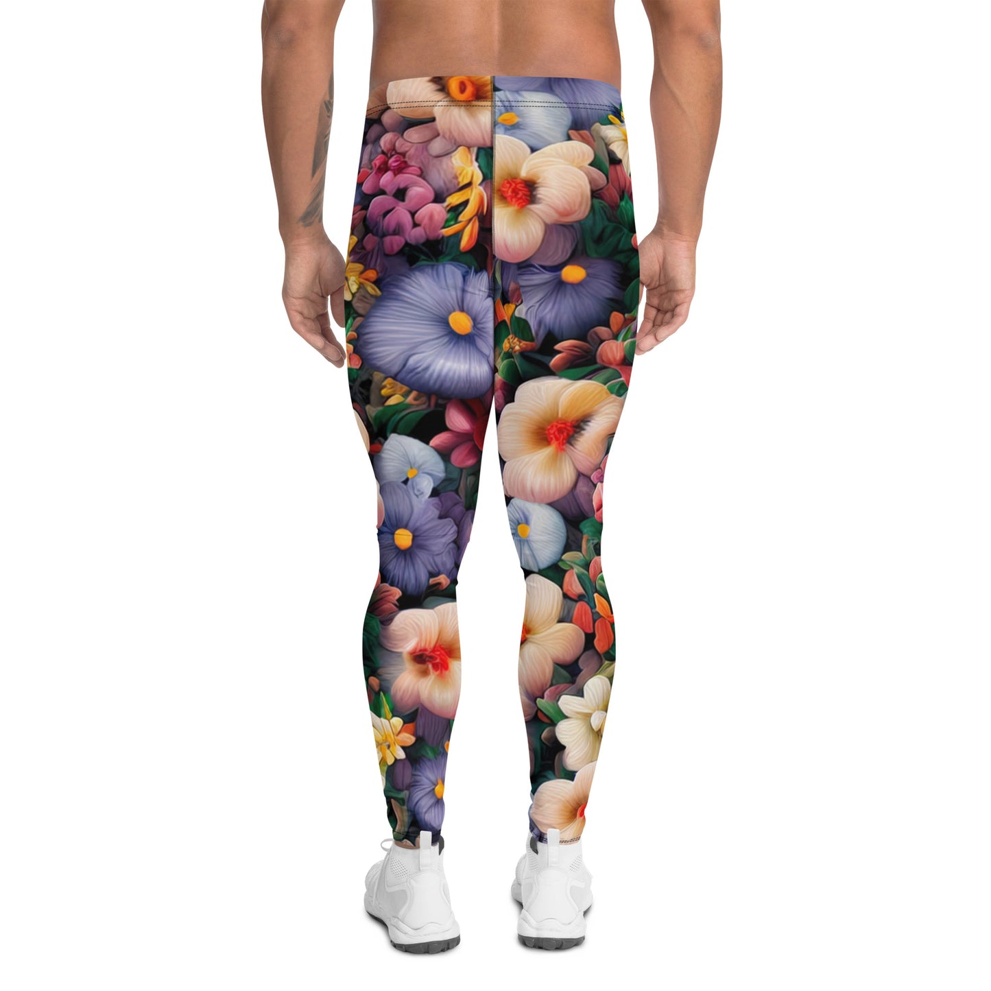 DMV 0114 Floral Men's Leggings